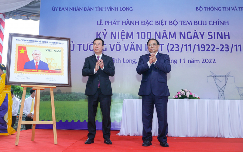 Thủ tướng Phạm Minh Chính dự các hoạt động kỷ niệm 100 năm Ngày sinh đồng chí Võ Văn Kiệt -0