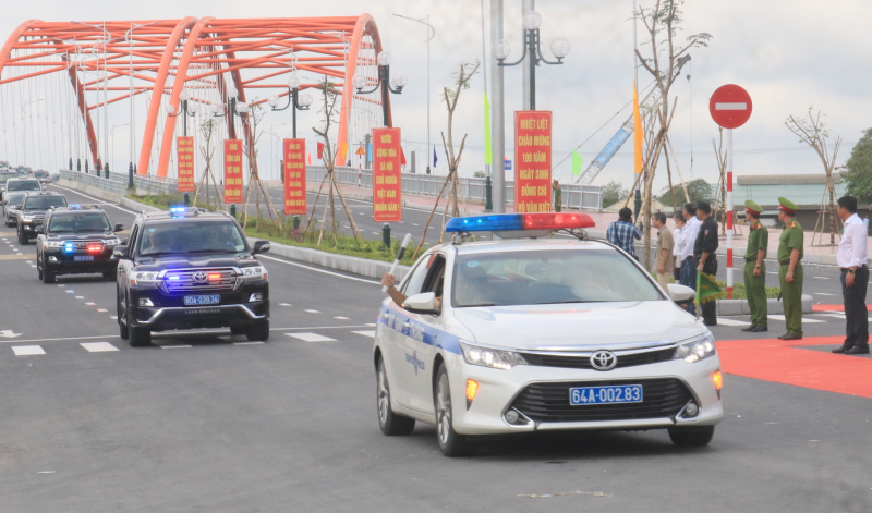 Thủ tướng Phạm Minh Chính dự lễ khánh thành cầu Cái Cam 2 -0
