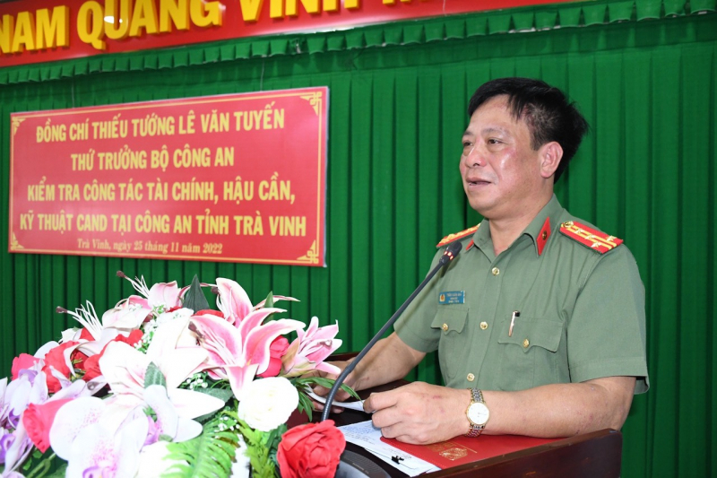 Thứ trưởng Lê Văn Tuyến kiểm tra công tác tại Trà Vinh -0