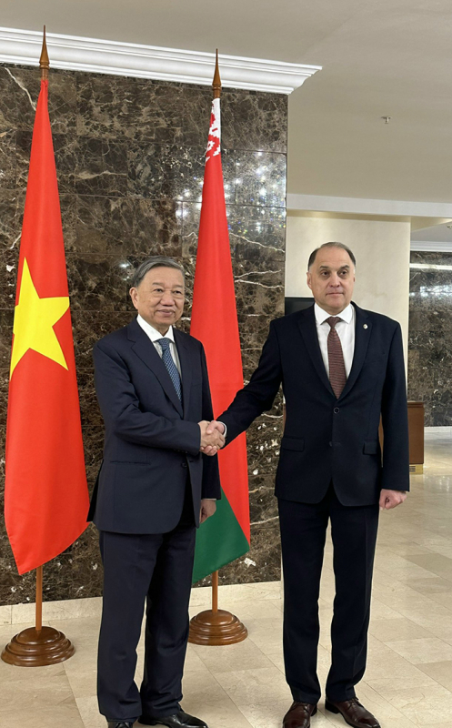 Tăng cường hợp tác giữa Bộ Công an với các cơ quan hữu quan Nga, Belarus -0