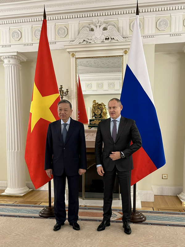 Tăng cường hợp tác giữa Bộ Công an với các cơ quan hữu quan Nga, Belarus -0