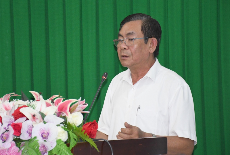 Thứ trưởng Lê Văn Tuyến kiểm tra công tác tại Trà Vinh -0