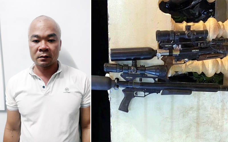 Mang súng hơi đến nhà bạn chơi bị cướp cò khiến cháu bé tử vong -0