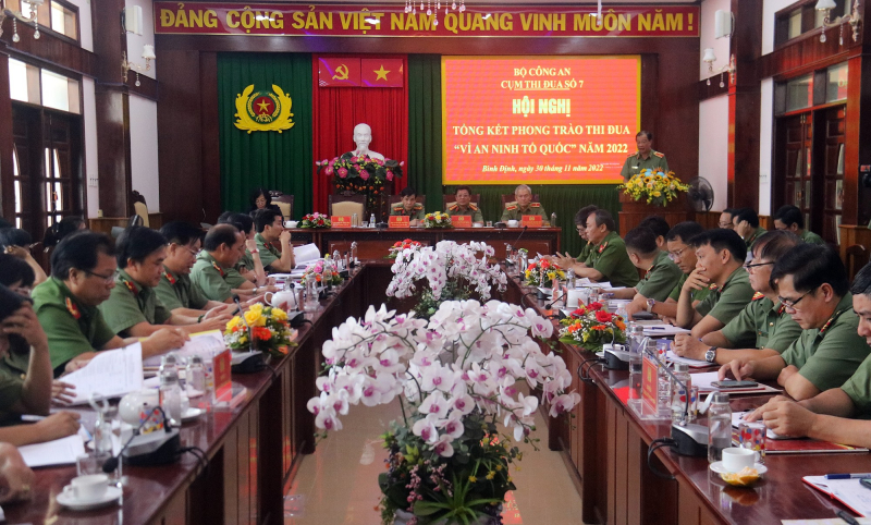 Sôi nổi phong trào thi Vì An ninh Tổ quốc đua cụm thi đua số 7 -0