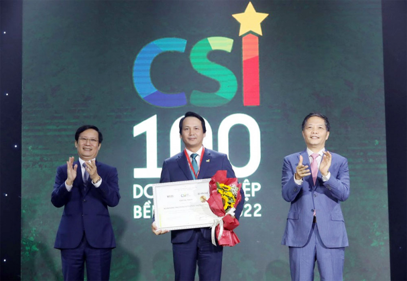 BIDV - Top 10 Doanh nghiệp bền vững lĩnh vực thương mại, dịch vụ -0