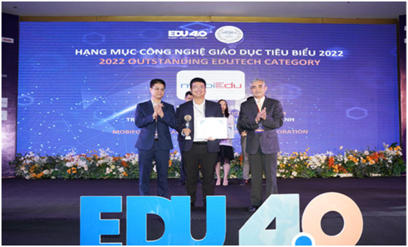 MobiEdu vinh dự nhận được giải thưởng EduTech 2022 -0