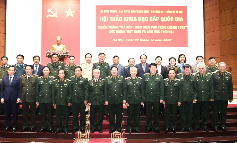 Hội thảo khoa học Chiến thắng “Hà Nội - Điện Biên Phủ trên không 1972” - Sức mạnh Việt Nam và tầm vóc thời đại” -0