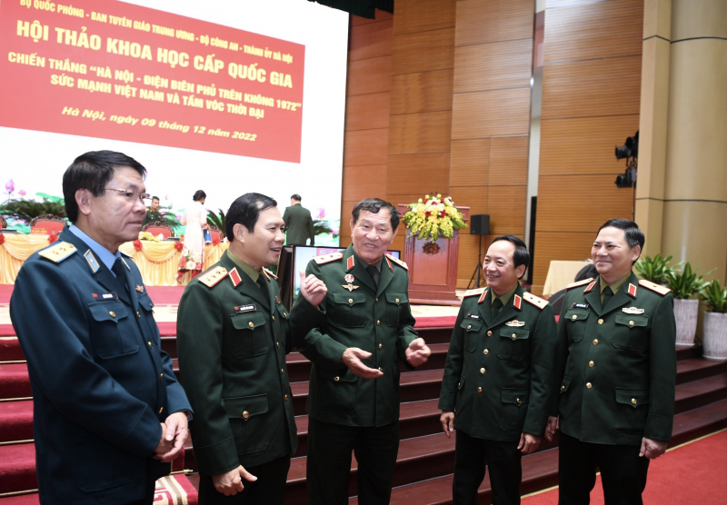 Hội thảo khoa học Chiến thắng “Hà Nội - Điện Biên Phủ trên không 1972” - Sức mạnh Việt Nam và tầm vóc thời đại” -0