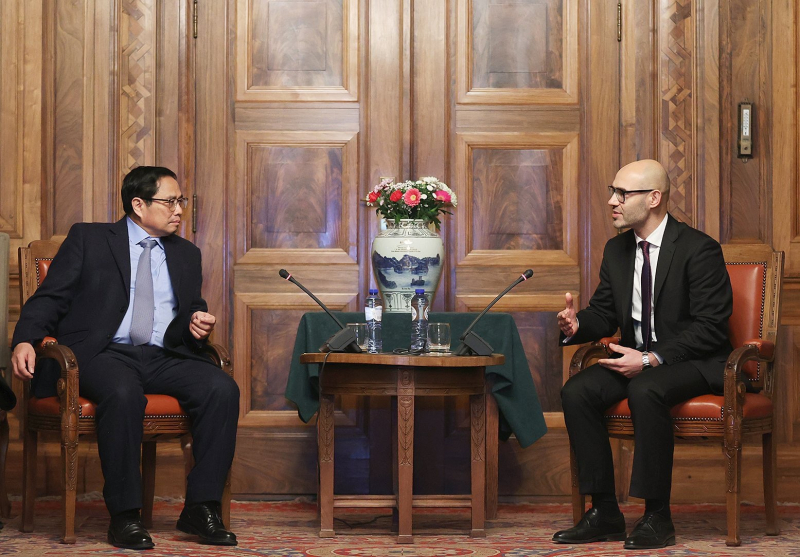 Thủ tướng Chính phủ Phạm Minh Chính gặp  Tổng Thư ký Toà trọng tài thường trực (PCA)  -0