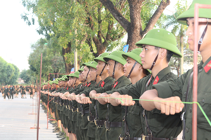 “Vượt nắng thắng mưa, say sưa luyện tập” -0