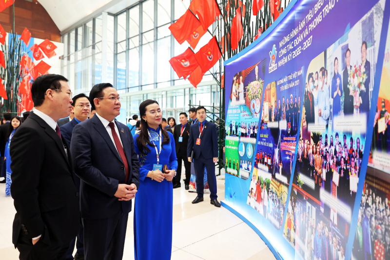 Phiên trọng thể Đại hội đại biểu toàn quốc Đoàn TNCS Hồ Chí Minh lần thứ XII -0