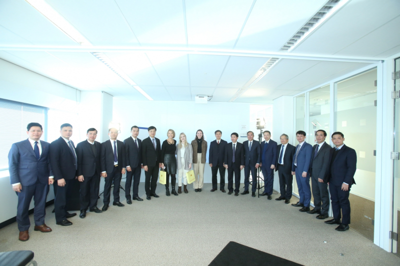 Deputy Minister Nguyen Duy Ngoc learns lessons of digital transformation from the Netherlands -0