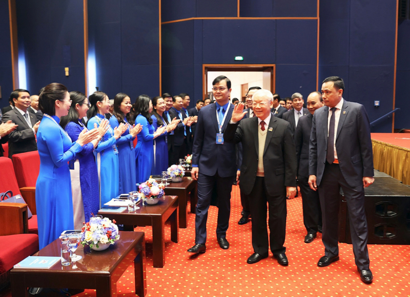 Phiên trọng thể Đại hội đại biểu toàn quốc Đoàn TNCS Hồ Chí Minh lần thứ XII -0