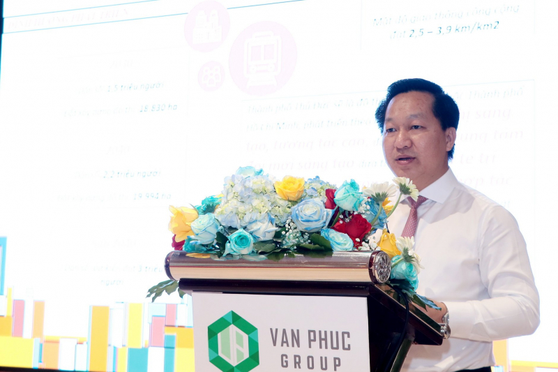 Phó Thủ tướng Lào cùng lãnh đạo TP Hồ Chí Minh thăm và làm việc tại Van Phuc City -0