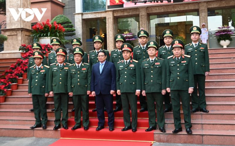 Thủ tướng Phạm Minh Chính thăm, làm việc tại Bộ Tư lệnh Bộ đội Biên phòng -0