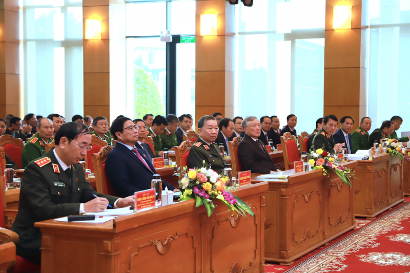 Thủ tướng Phạm Minh Chính dự Hội nghị Công an toàn quốc lần thứ 78 -0