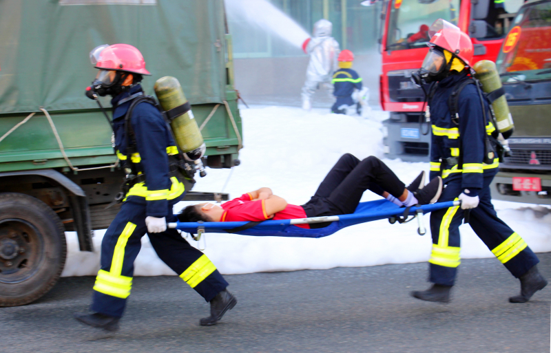 Cần Thơ thực tập phương án chữa cháy và cứu nạn cứu hộ tại Trung tâm thương mại Vincom Plaza -1