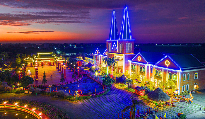 Đến Khu du lịch Cáp treo núi Sam tận hưởng hương Xuân -0