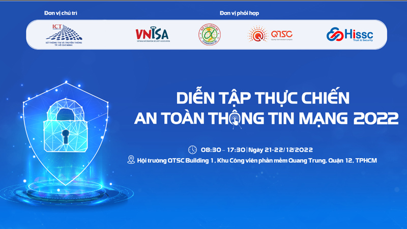 TP Hồ Chí Minh diễn tập thực chiến an toàn thông tin mạng 2022 -0