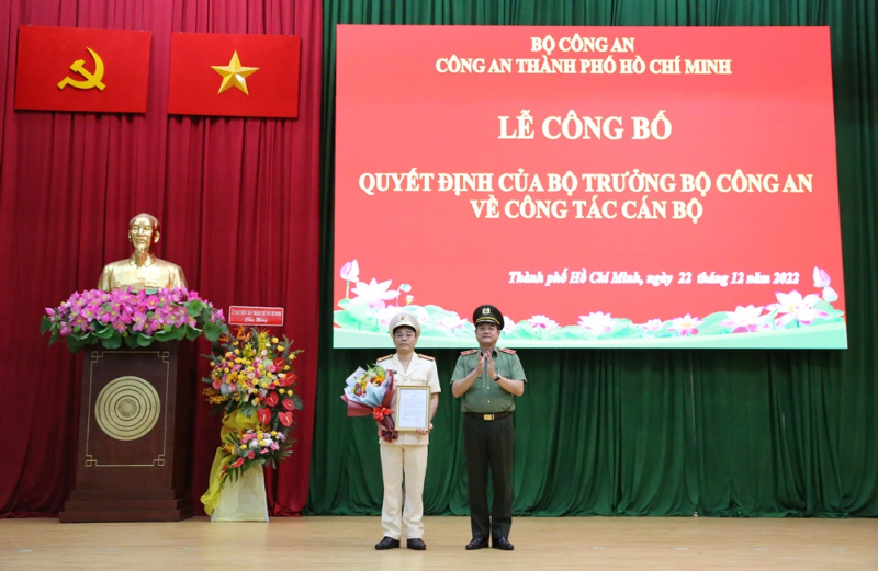 Công an TP Hồ Chí Minh có Phó Giám đốc mới -0