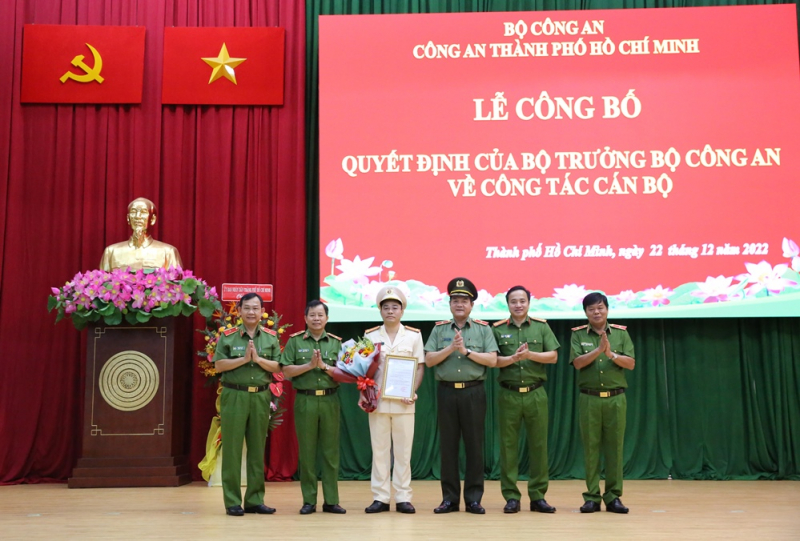 Công an TP Hồ Chí Minh có Phó Giám đốc mới -0