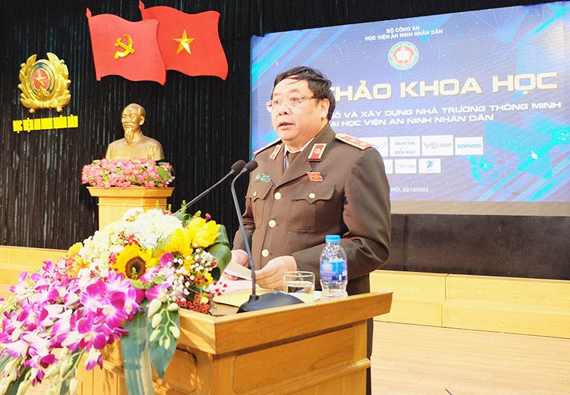 Chuyển đổi số để xây dựng Học viện ANND thông minh -0