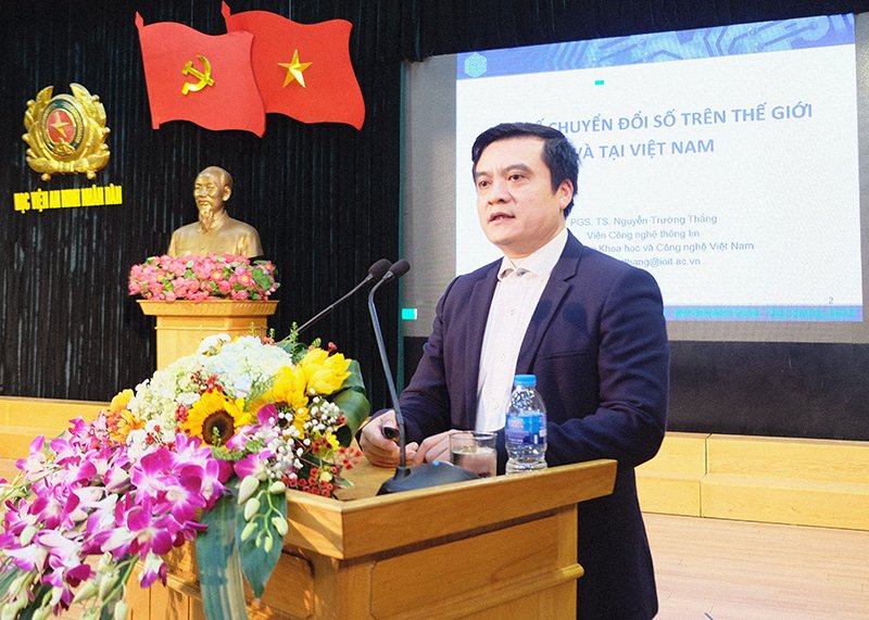 Chuyển đổi số để xây dựng Học viện ANND thông minh -0