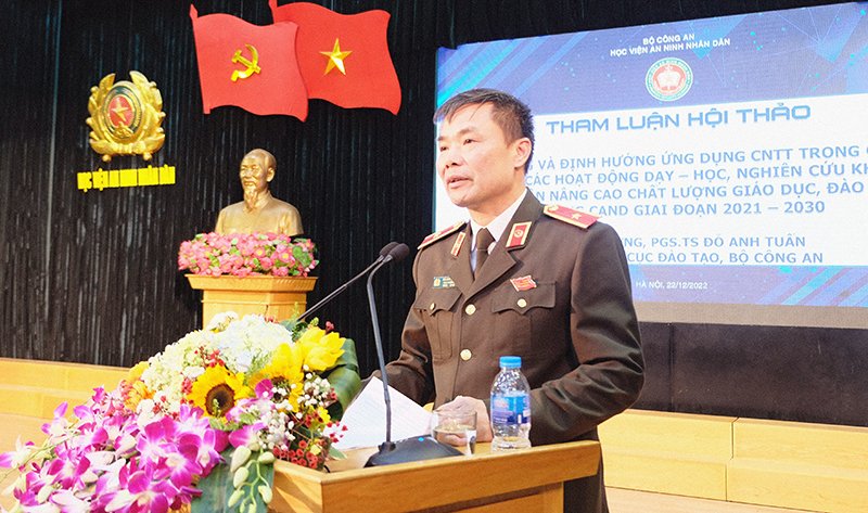 Chuyển đổi số để xây dựng Học viện ANND thông minh -0