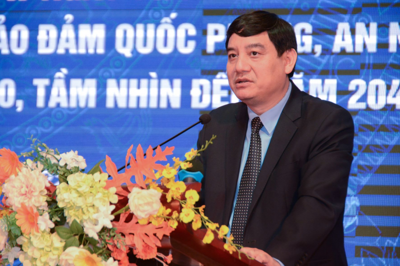 chủ nhiệm ủy ban văn hóa, giáo dục của quốc hội nguyễn đắc vinh phát biểu tại hội nghị.jpg -0