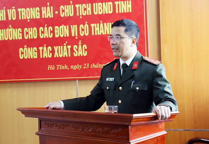 Trao thưởng cho các lực lượng có thành tích xuất sắc trong đấu tranh phòng, chống tội phạm -0