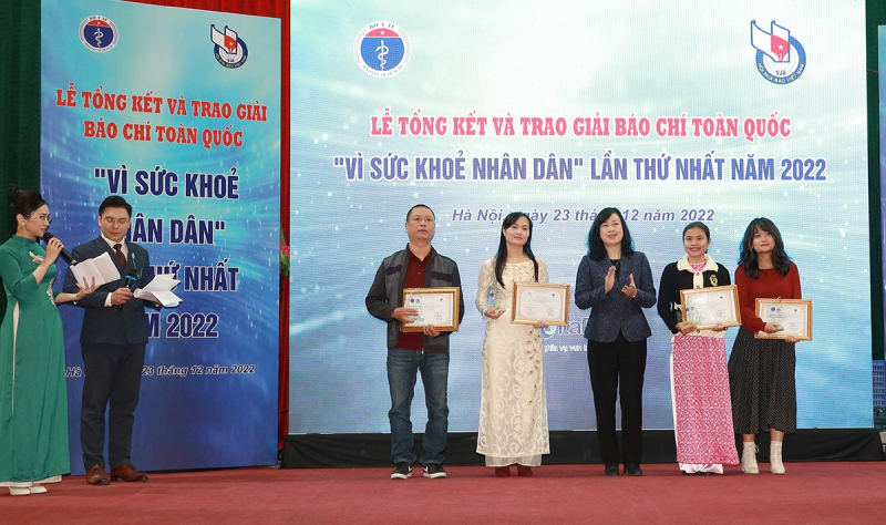 Trao Giải Báo chí toàn quốc “Vì sức khoẻ nhân dân” -0
