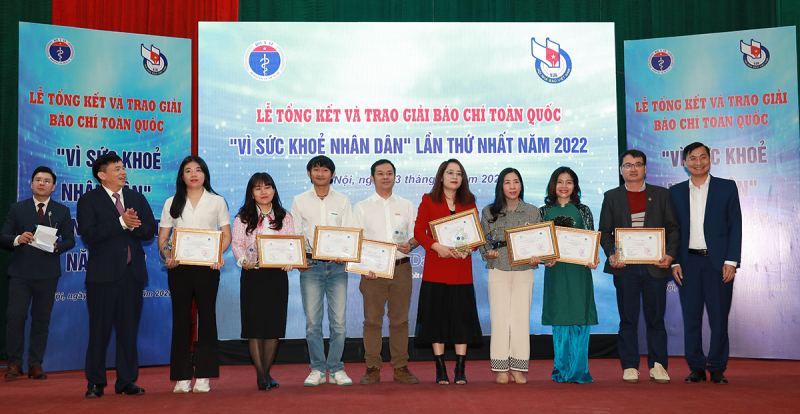 Trao Giải Báo chí toàn quốc “Vì sức khoẻ nhân dân” -0