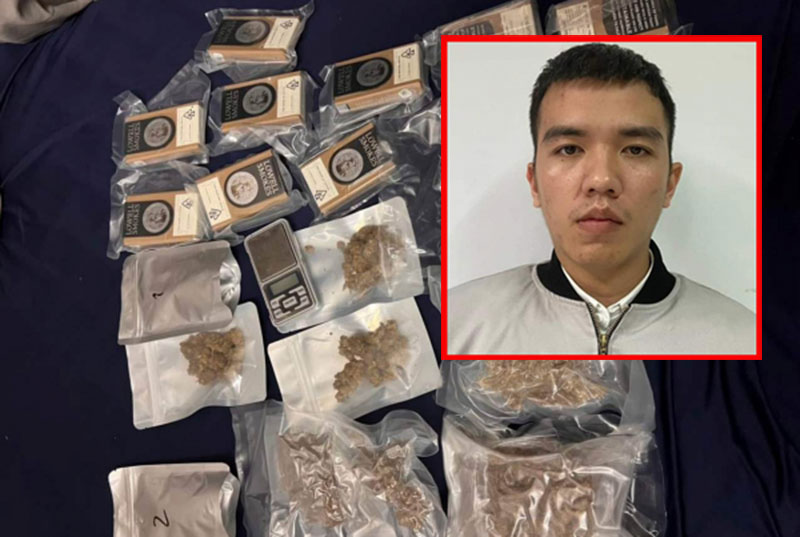 Lễ tân khách sạn “trữ” cần sa để bán cho du khách nước ngoài -0