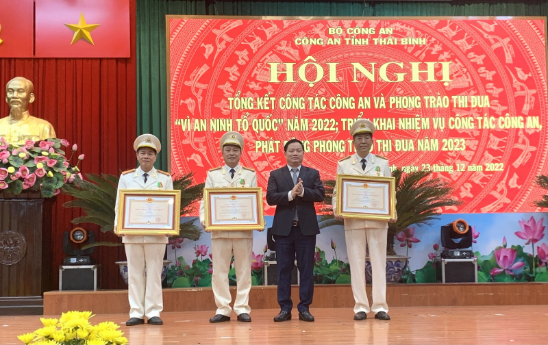 Công an tỉnh Thái Bình triển khai công tác Công an và phong trào thi đua Vì An Tổ quốc năm 2023. -0