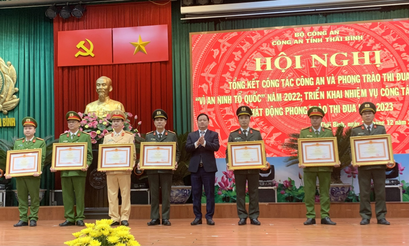 Công an tỉnh Thái Bình triển khai công tác Công an và phong trào thi đua Vì An Tổ quốc năm 2023. -0