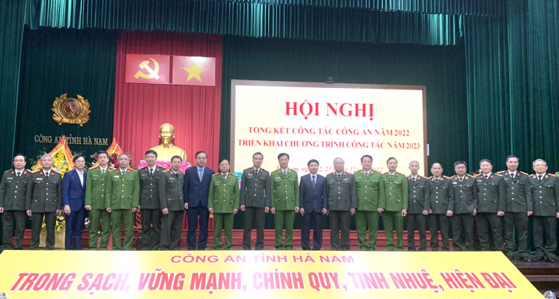 THứ trưởng Nguyễn Duy Ngọc triển khai công tác Công an tỉnh Hà Nam -0