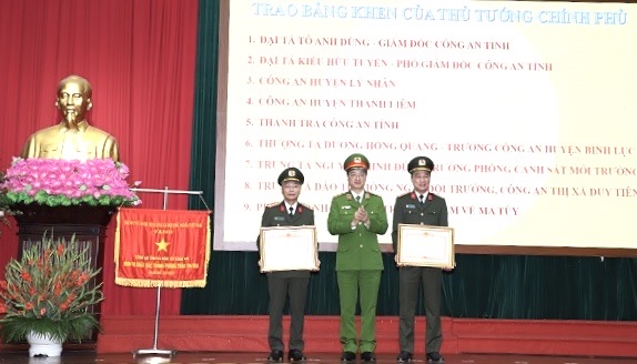 THứ trưởng Nguyễn Duy Ngọc triển khai công tác Công an tỉnh Hà Nam -0