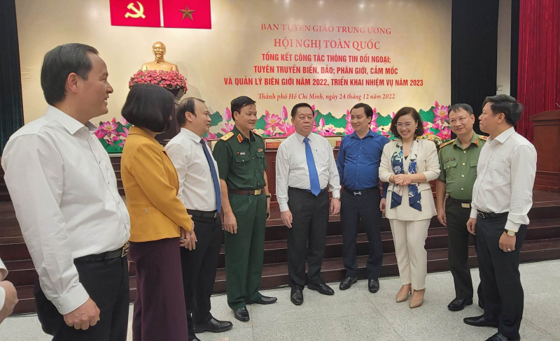 Công tác thông tin đối ngoại, tuyên truyền về biển, đảo, biên giới là mặt trận quan trọng -0