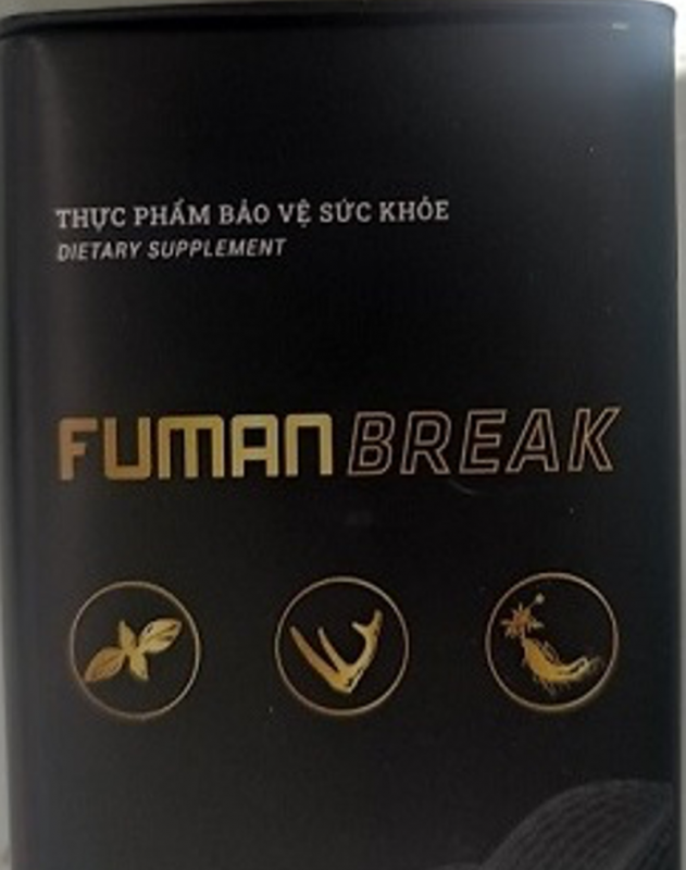 Cảnh báo thực phẩm dánh cho phái mạnh FUMANBREAK chứa chất cấm -0