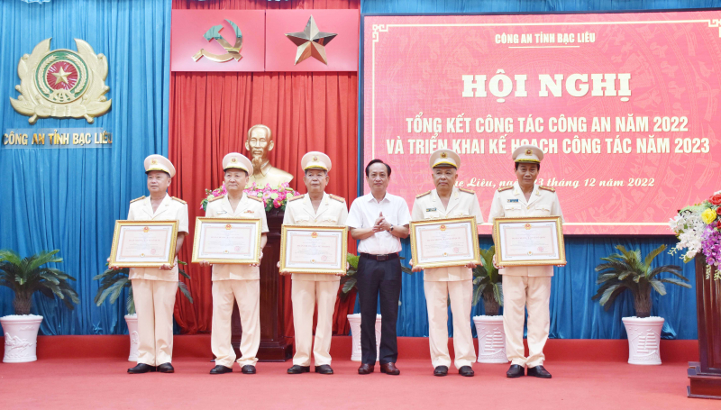 Công an Bạc Liêu tổng kết công tác Công an năm 2022 -0
