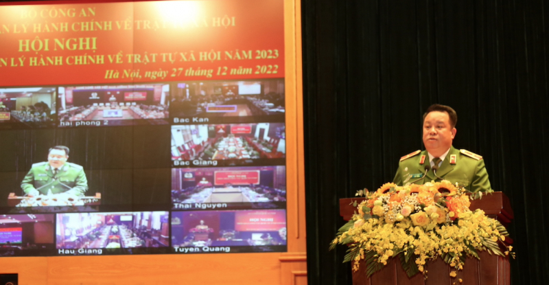 Lực lượng Cảnh sát quản lý hành chính về trật tự xã hội tiếp tục đổi mới, sáng tạo, quyết liệt, hiệu quả -0