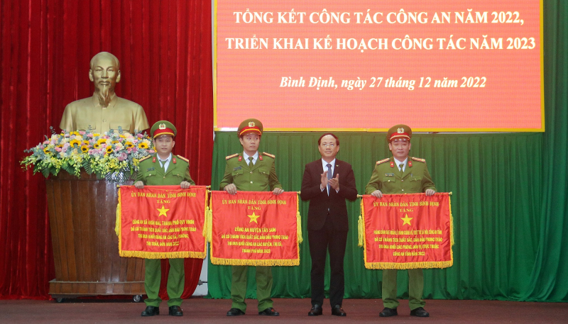 Công an tỉnh Bình Định giữ vững an ninh, trật tự an toàn xã hội -0