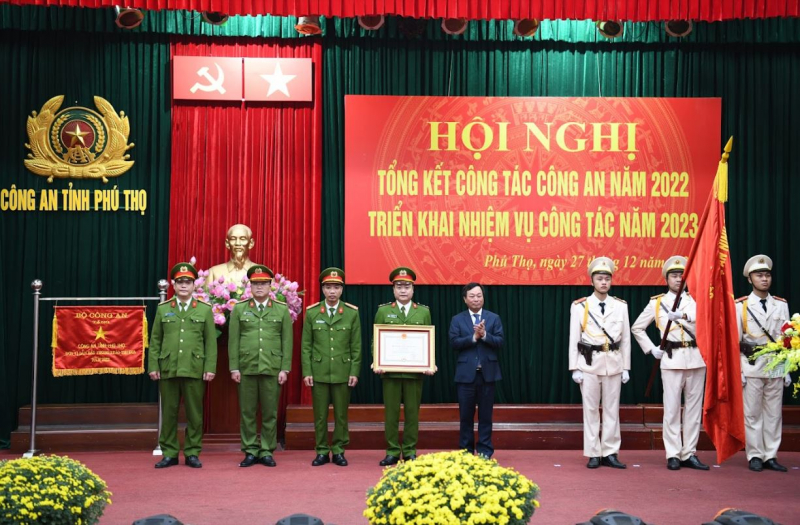 Công an tỉnh Phú Thọ triển khai nhiệm vụ công tác năm 2023 -0