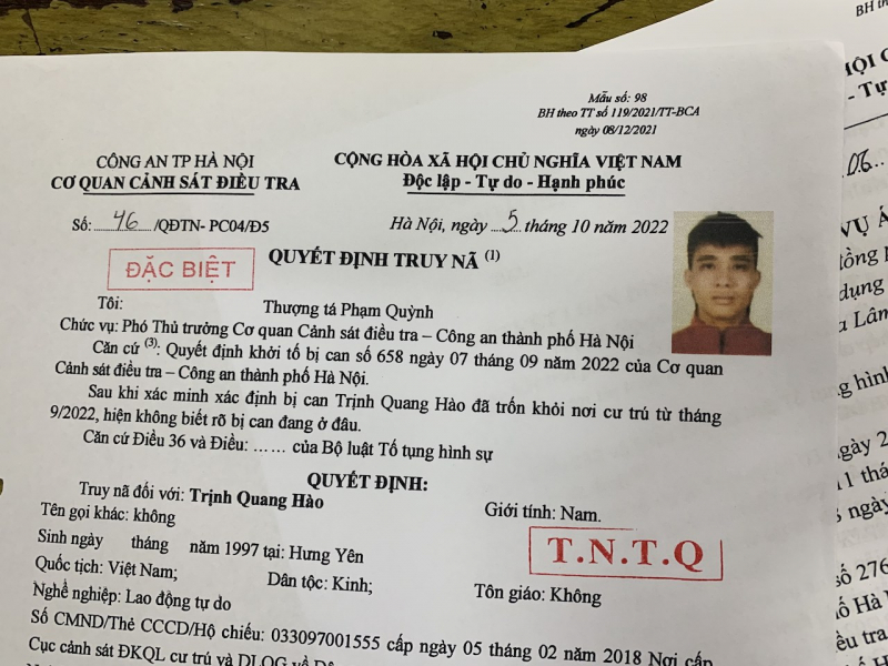 Đang trốn truy nã vẫn điều hành đường dây mua bán trái phép chất ma tuý  -0