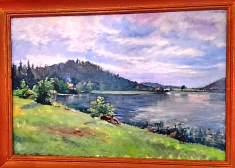 Bức tranh quý vua Hàm Nghi vẽ lúc lưu đày ở Algérie được đưa về Huế trưng bày -0