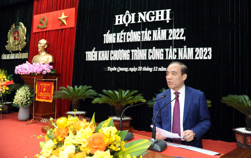 Đẩy mạnh xây dựng Công an Tuyên Quang trong sạch, vững mạnh, chính quy, tinh nhuệ, hiện đại -0