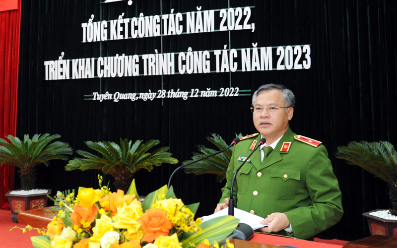 Đẩy mạnh xây dựng Công an Tuyên Quang trong sạch, vững mạnh, chính quy, tinh nhuệ, hiện đại -0