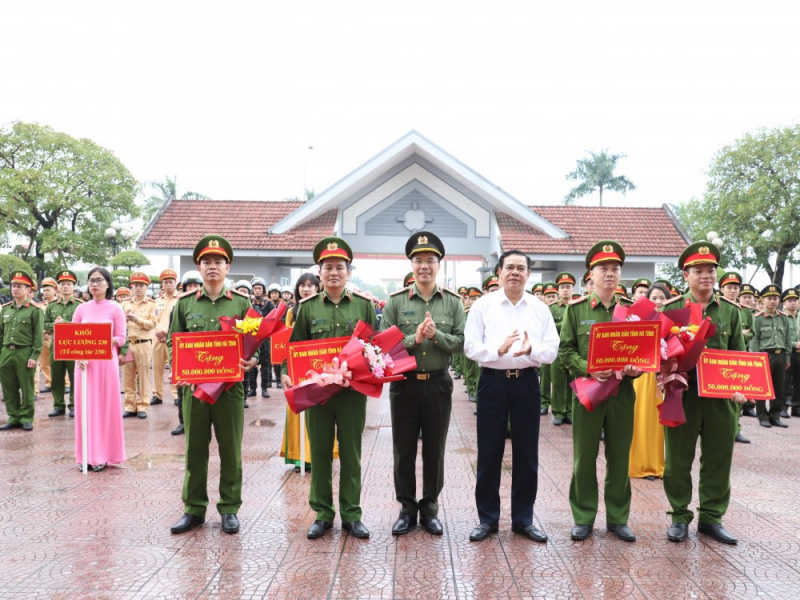 Công an Hà Tĩnh phát huy vai trò xung kích, giữ bình yên cuộc sống -0
