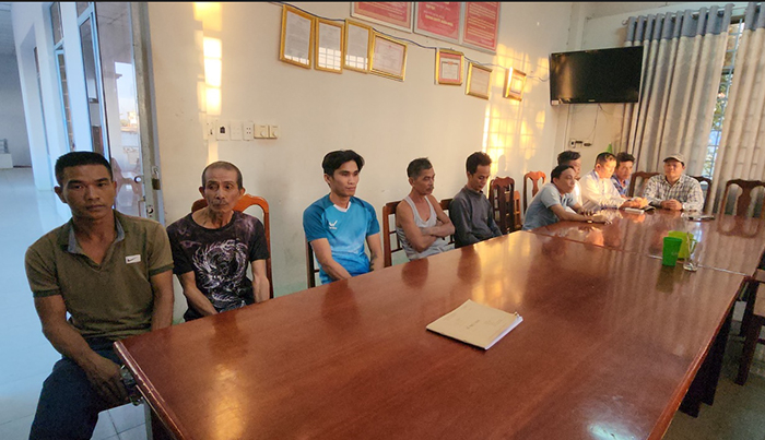 Triệt xóa tụ điểm đá gà ăn tiền đầu năm mới  tạm giữ trên 100 triệu đồng -1