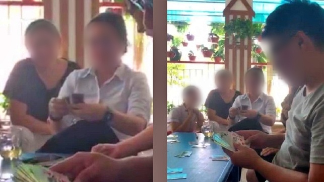 Xác minh thông tin hiệu trưởng đánh bài ăn tiền trong trường mầm non -0